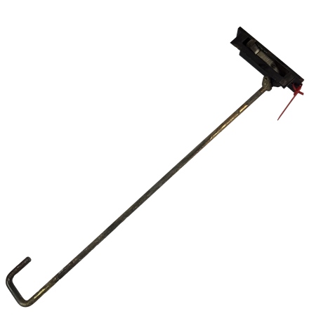 Handtag med låskrok